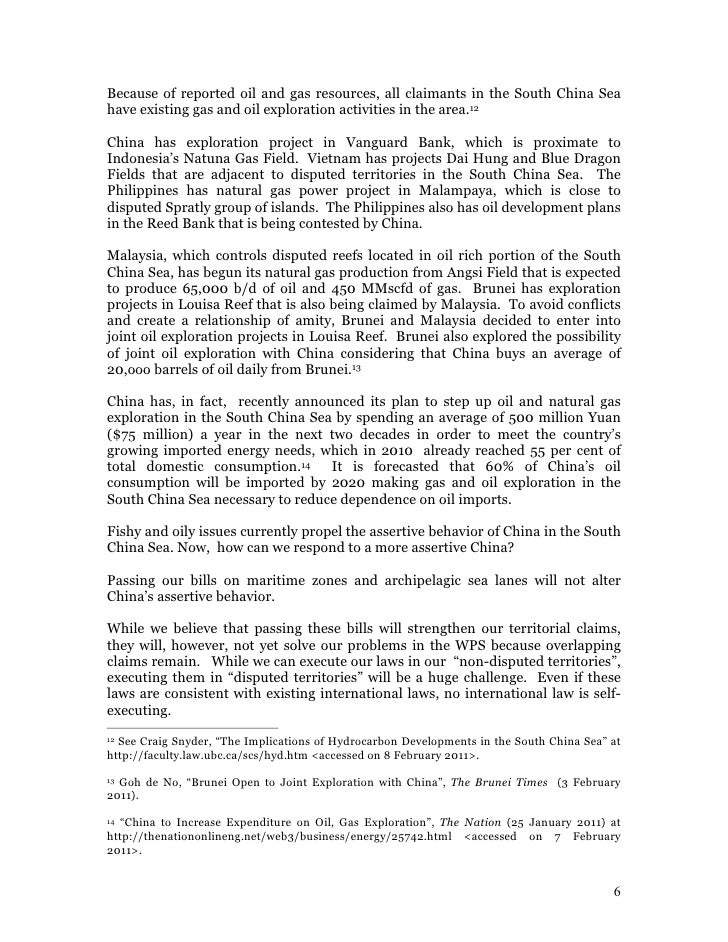 reflection paper about west philippine sea reflection about scarborough shoal